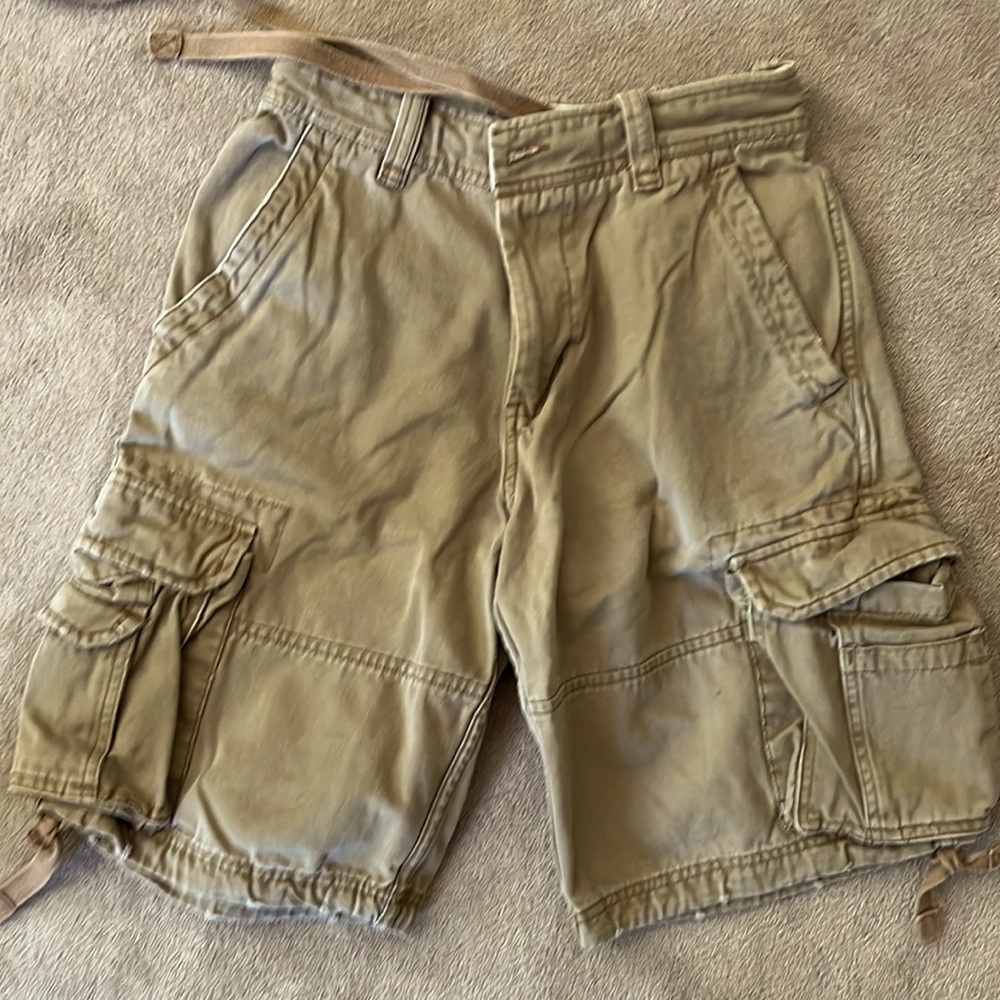 Aeropostale size 28 cargo shorts.